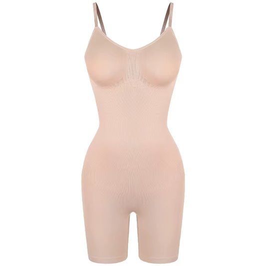 New Bodysuit Shapewear Women Tank Top Tummy Control Full Body Shaper anti Chafing Shorts Slimming Waist Trainer Butt Lifter